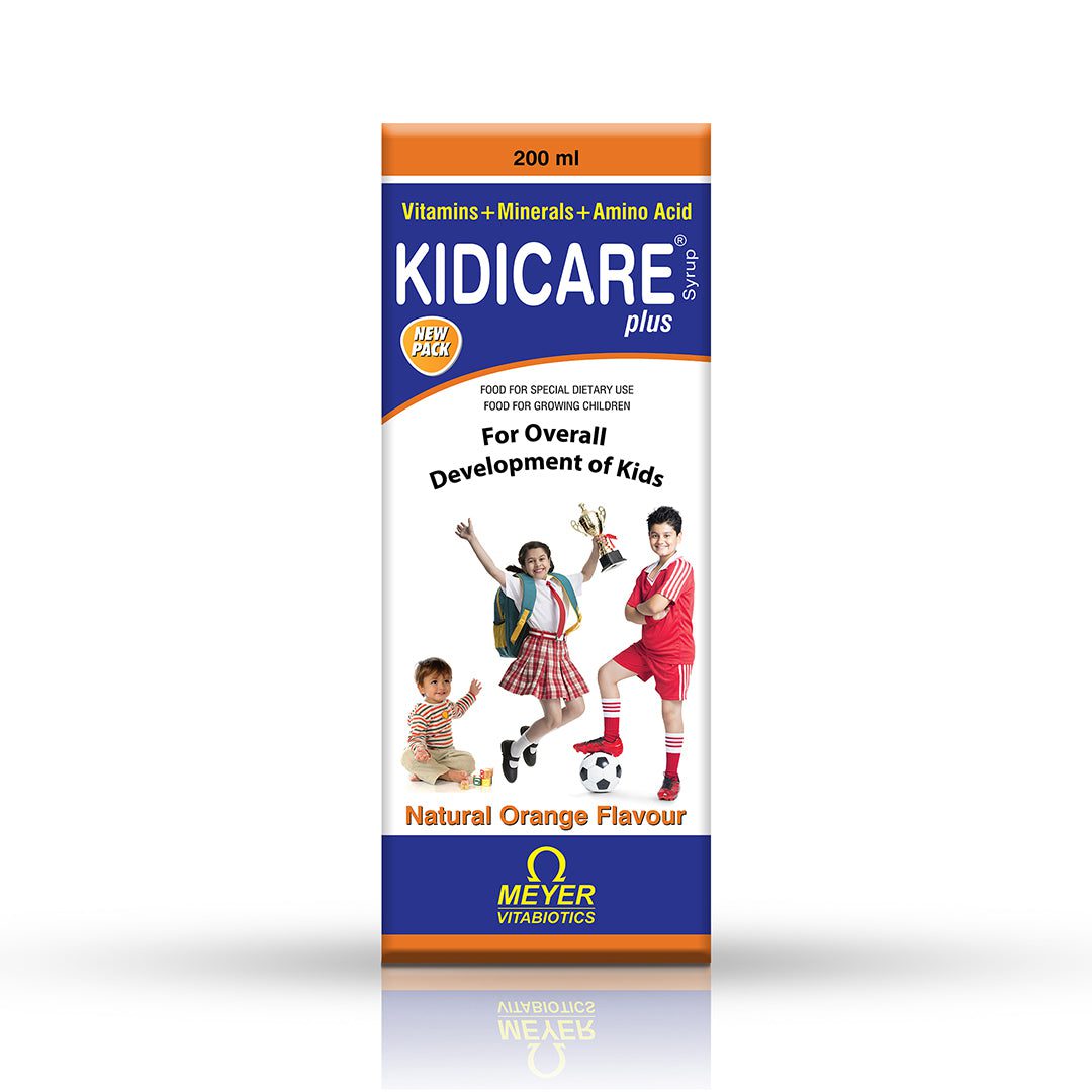 KidicareplusSyrupFrontViewcopy.jpg Kidicare Plus syrup for overall child development growth and health