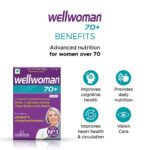 Wellwoman 70+ Multivitamin Tablets for Women Aged 70+ | Biotin, L-Carnitine & Choline | Enhance Physical & Mental Performance | Senior Women's Health | Combo Pack of 2 (30 Veg Tablets Each Pack) - Image 3