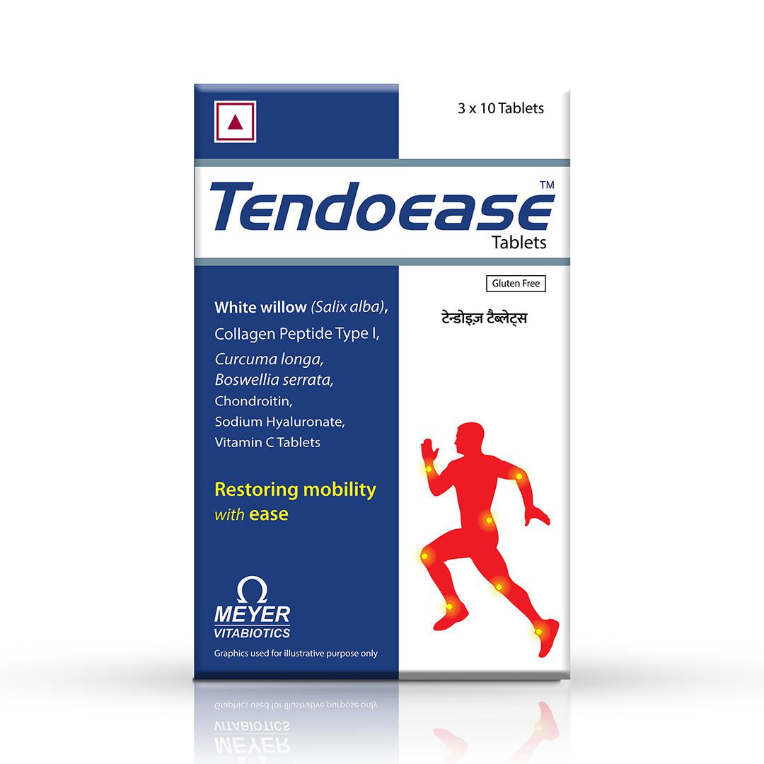 TendoeaseTabsFrontViewcopy.jpg Tendoease tablets (1 strip of 10) for supporting joint and tendon health